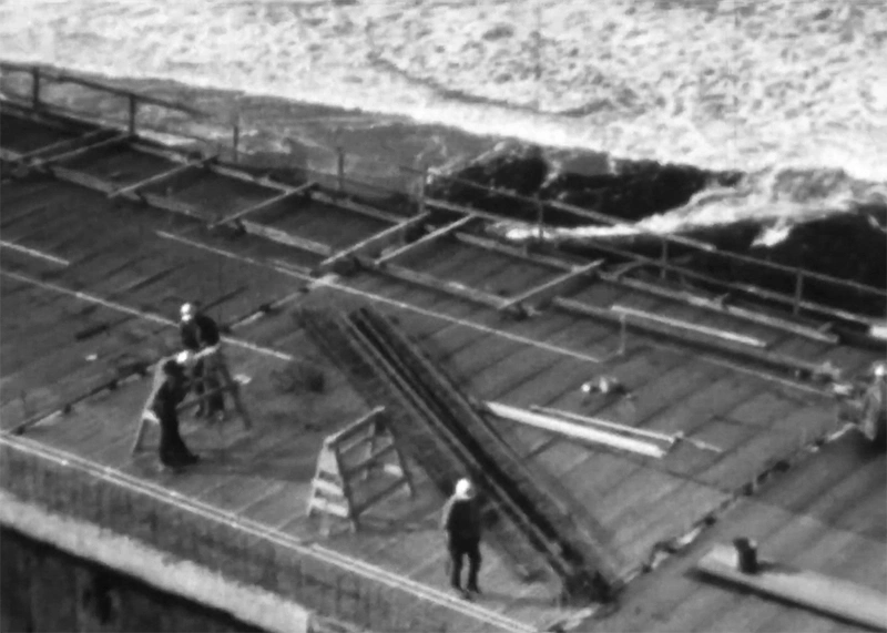 The Inn at Spanish Head being built