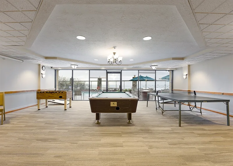 Inn at Spanish Head game room