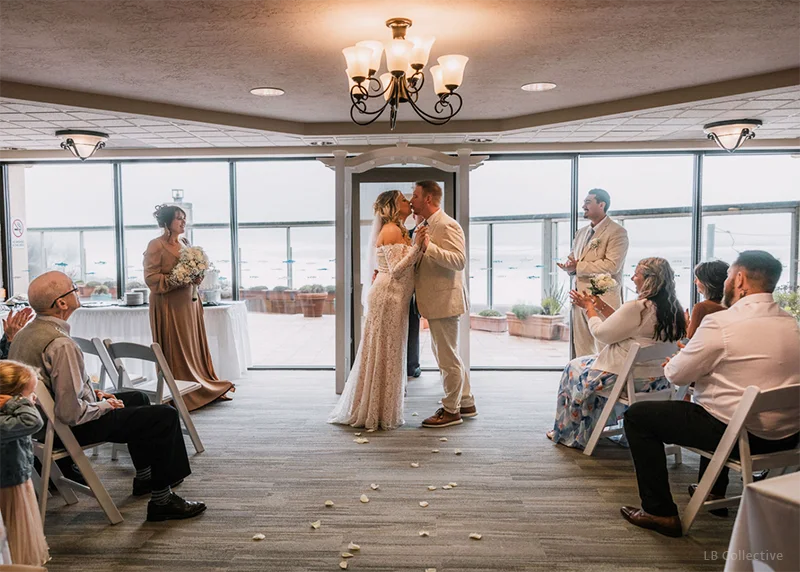 Inn at Spanish Head Wedding Ceremony Balboa Room